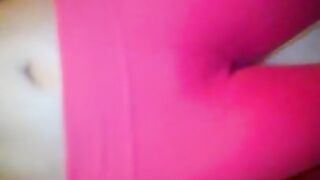 Hairy Pussy Onlyfans Fetish PAWG PinkMoonLust gets Dressed in a Cute Hot Pink Candy Striped Dress Up
