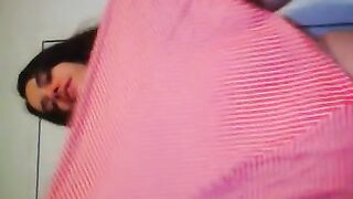 Hairy Pussy Onlyfans Fetish PAWG PinkMoonLust gets Dressed in a Cute Hot Pink Candy Striped Dress Up