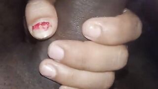 Desi bhabhi fucking hard with husband big black dick