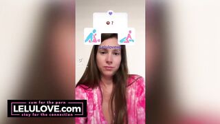 Behind the scenes babe chatting nude in bathtub, nudist resort adventures behind waterfall and more daily life - Lelu Love