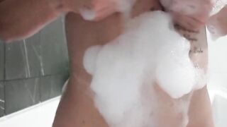 Milking in the bath