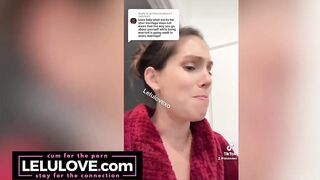 Babe spreads pussy after creampie plus real life behind the scenes candid vlogs & clips - Lelu Love