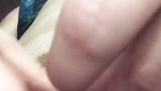 POV bush styling before gaping directly over the camera