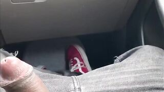 Sexy Latina MILF Picks me up and Jerks me OFF till I Explode