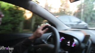Fuck couple inside the car