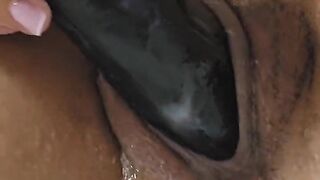 Big Black Dildo in My Pussy - Jasmine Sweet Arabic Arab Camgirl