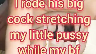 Cuck films hotwife riding hung bull then gets very sloppy seconds