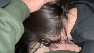 Blowjob in car