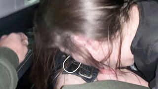 Blowjob in car