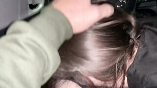 Blowjob in car