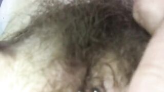 Noisy pussy as mom masturbates to feel better