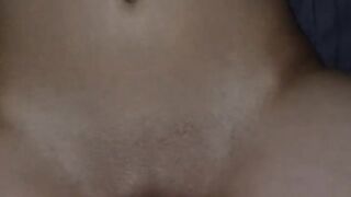 Using a teen pussy to make myself hard