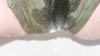 Pee in Panties Close up