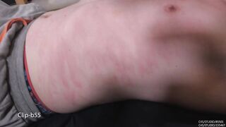Amazing! b55 Jumps on the body and spits in the slave's face Party 2 Trampling