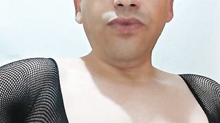 Beyza Türk Crossresser Fishnet body With Socks