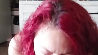 Almost caught Sucking daddy's soul