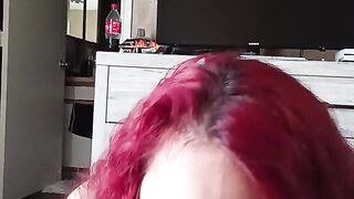 Almost caught Sucking daddy's soul