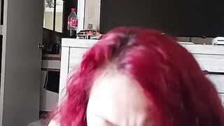 Almost caught Sucking daddy's soul