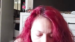 Almost caught Sucking daddy's soul
