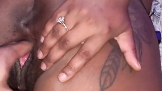 Step sister caught playing wit her pussy and i helped