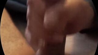 hot cum over my pussy