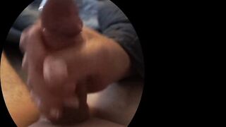 hot cum over my pussy