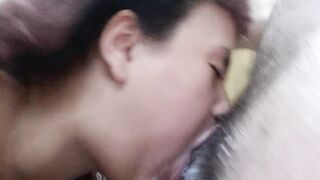 extreme creampie,it delights my mouth swallowing a hard cock deeply,I would love to suck you too