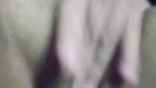 Chubby chichona plays with her big tits and ends up playing with her rich pussy