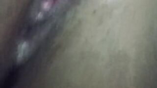 Chubby chichona plays with her big tits and ends up playing with her rich pussy