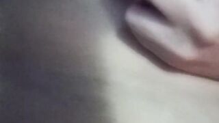 Chubby chichona plays with her big tits and ends up playing with her rich pussy