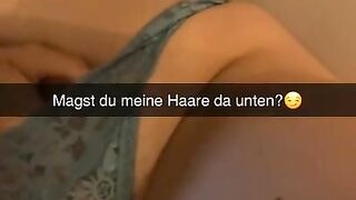 German Teen fucks Friend in Hotel Room Snapchat