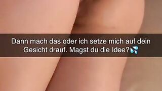 German Teen fucks Friend in Hotel Room Snapchat