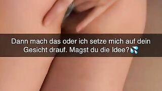 German Teen fucks Friend in Hotel Room Snapchat
