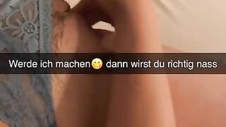 German Teen fucks Friend in Hotel Room Snapchat