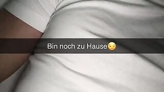 German Teen fucks Friend in Hotel Room Snapchat