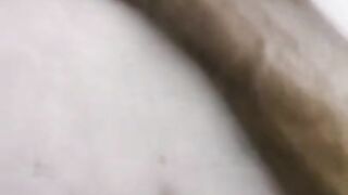 Pounding a bbw I met on pof hard doggystyle.