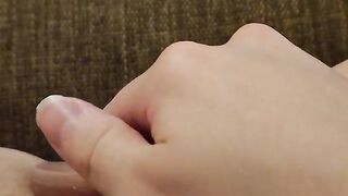Dildo in my tight wet pussy