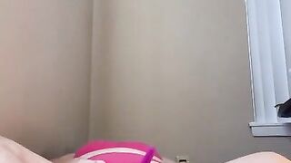 BBW HORNY SLUT FUCKS HERSELF WHILE MOANING FOR DADDY POV