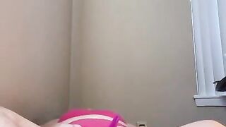 BBW HORNY SLUT FUCKS HERSELF WHILE MOANING FOR DADDY POV
