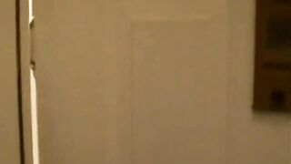 Close up ebony teen sucking on dick