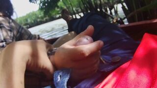 MAGANDANGVPINAY SARAP SUMUBO HABANG NASA BANGKA KAMI SA TABING ILOG