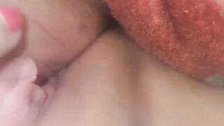 Sexy Blonde Gives Sloppy Slurrpy Blowjob, No Hands
