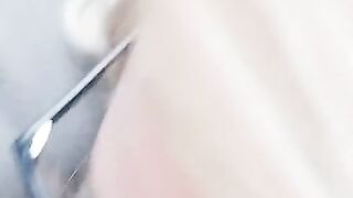 Sexy Blonde Gives Sloppy Slurrpy Blowjob, No Hands