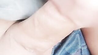 Sexy Blonde Gives Sloppy Slurrpy Blowjob, No Hands