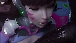 ThreeDust Tasty Intense Blowjob Sweet Pleasure Intense Cum Thirsty Ass Big Black Cock Entering Cum Thirsty Mouth Intense Deep