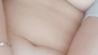 Busty amateur milf masturbating