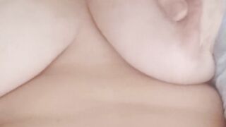 Busty amateur milf masturbating