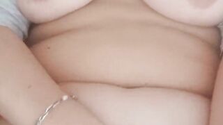 Busty amateur milf masturbating