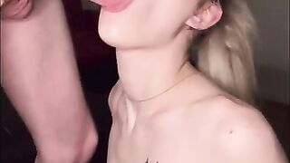 Big Dick Face Fucks Tiny Blonde//Onlyfans:@kandkvidz