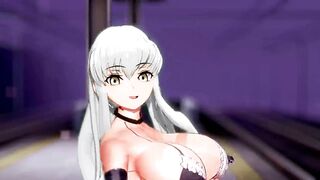 Code Geass C.C. Lupin R18MMD Men's KKVMD - enterprise - White Hair Color Edit Smixix